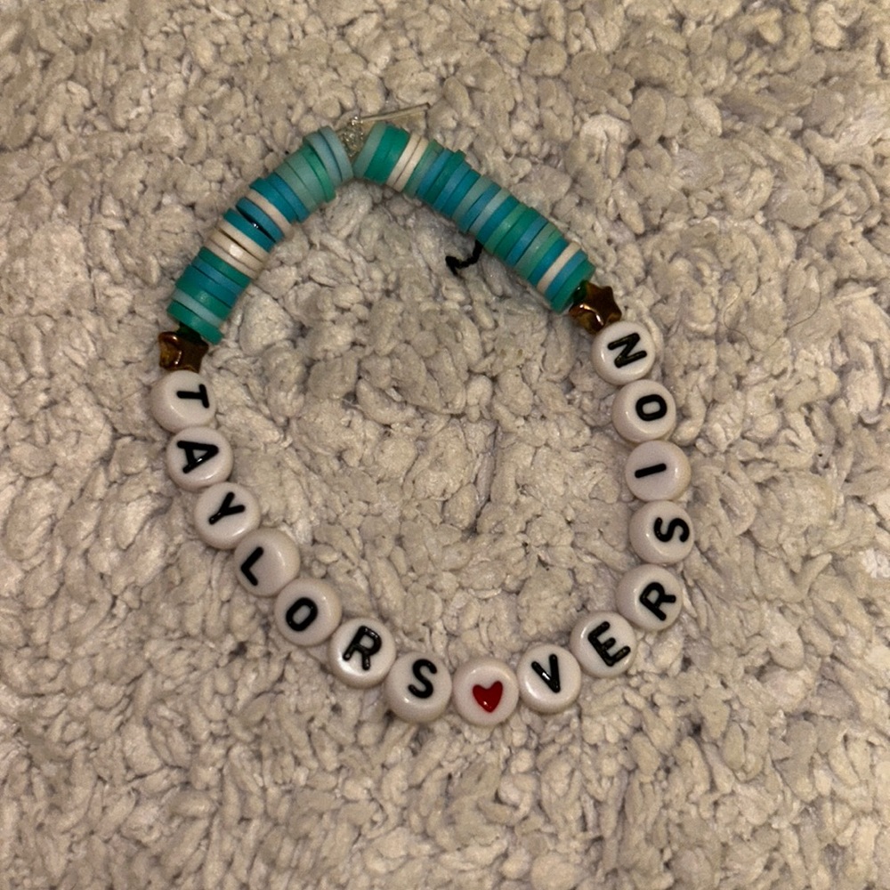 Taylor’s Version clay bracelet